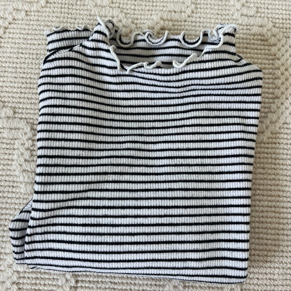Art Class striped toddler girl turtleneck - Picture 3 of 3